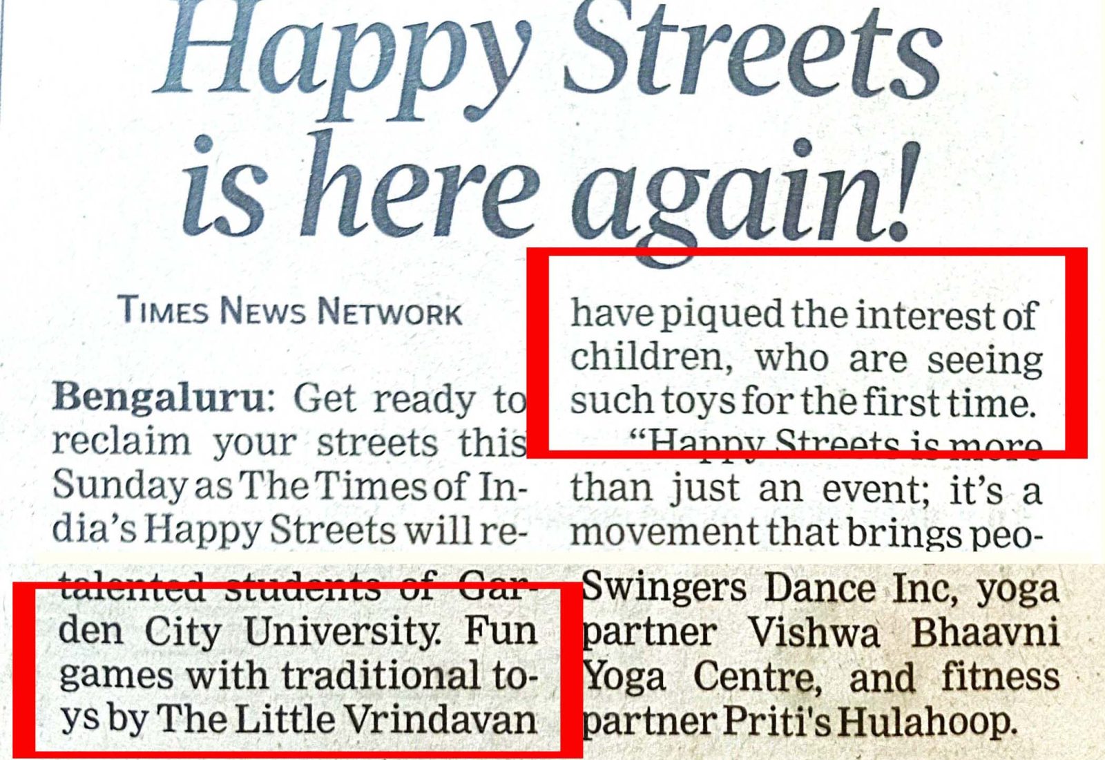 TOI shortened